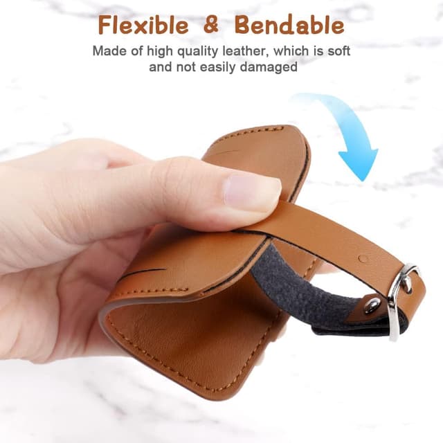 Detalle de Flintronic Étiquettes de bagage (lot de 2) pour valise et sac à main, avec protection contre l’humidité