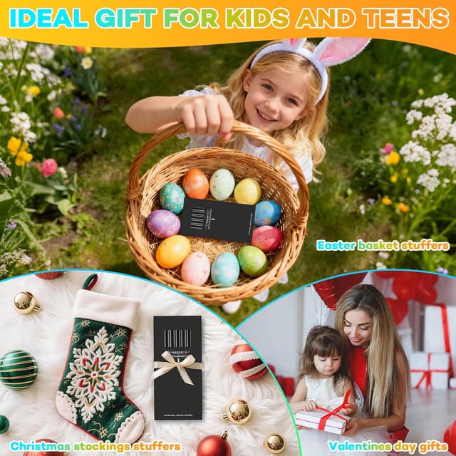 Thumbnail 1 de nsxsu Ostergeschenke 8 Farben Regenbogenstifte ✏