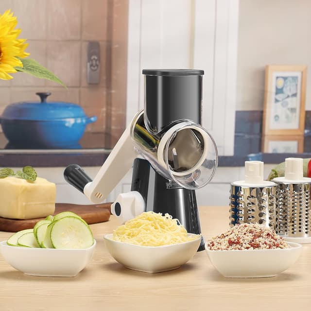 Thumbnail 6 de Cambom Kitchen Rotary Cheese Grater 3 🧀