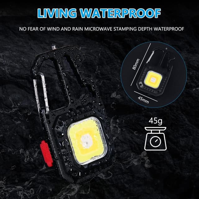 Thumbnail 3 de URAQT Tragbare Mini LED Arbeitsleuchte 800 Lumen