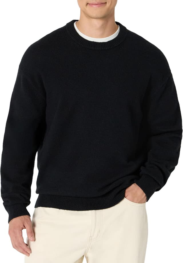 Imagen de Amazon Essentials Relaxed-Fit Cotton Blend Jumper en OfertitasTOP