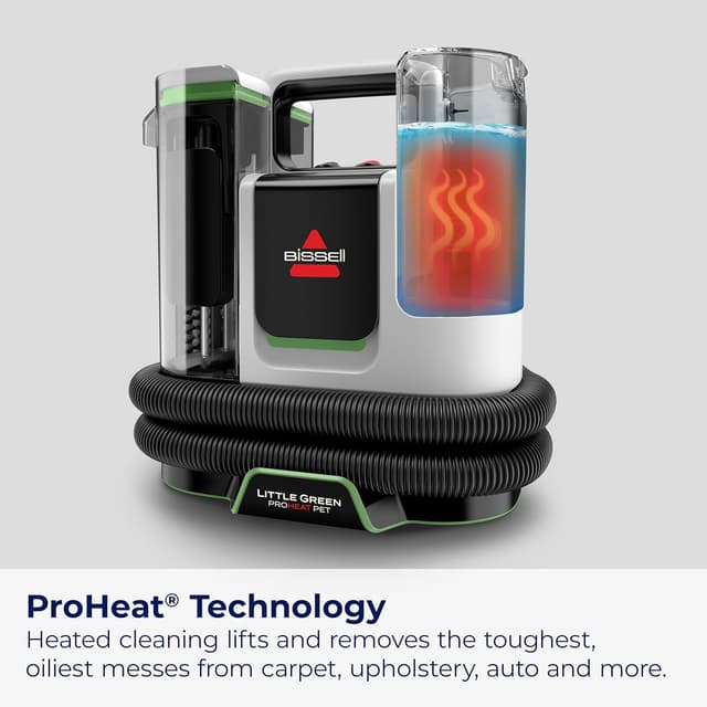 Detalle de Bissell Little Green ProHeat Pet 48.9°C