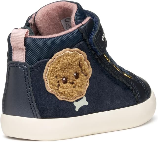 Thumbnail 6 de Geox Mädchen B Gisli Girl Sneaker – mit Klett und elastischer Schnürung