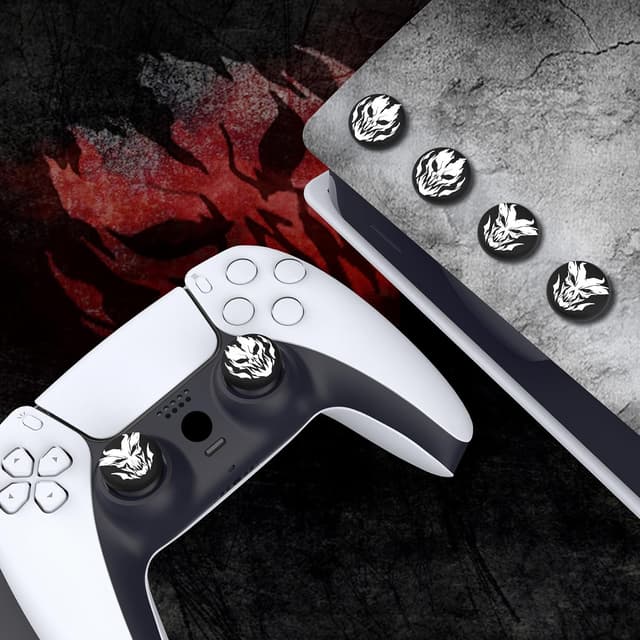 Detalle de PlayVital Fire Demons thumb grip caps