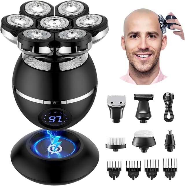 Detalle de ETENTOUS head shaver for bald men