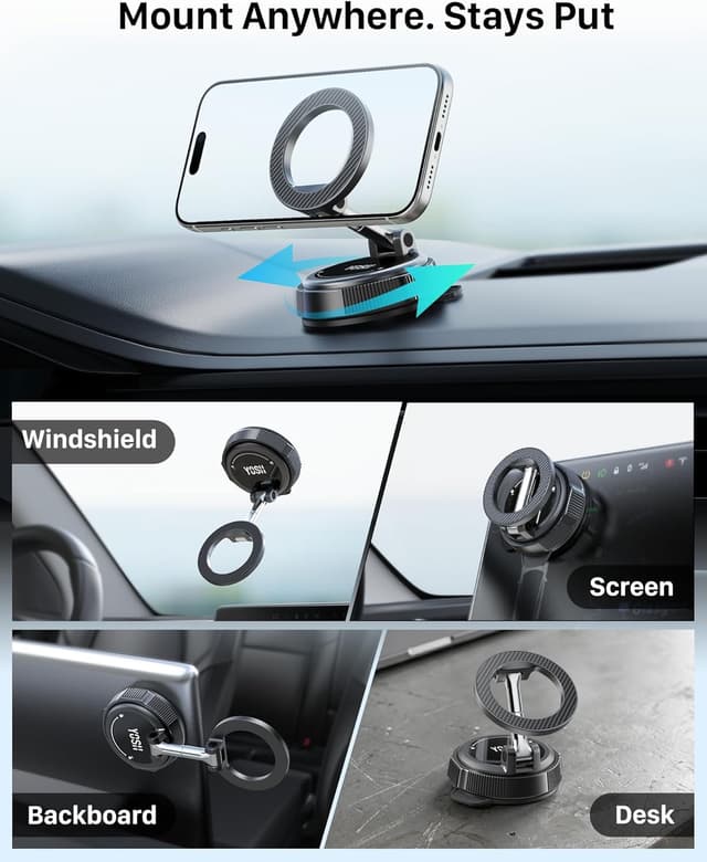 Thumbnail 4 de YOSH MagSafe Car Mount 22×N56