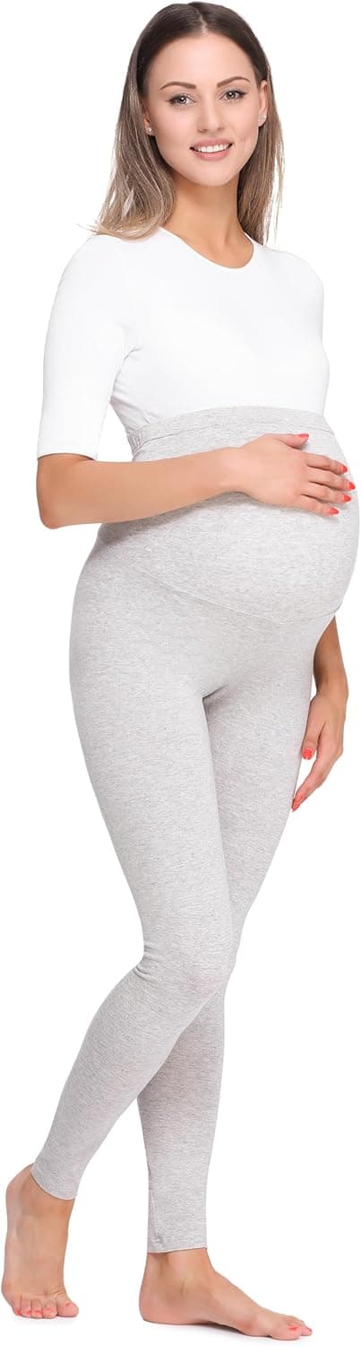 Detalle de Be Mammy BE20-257 Umstandsleggings hochbund