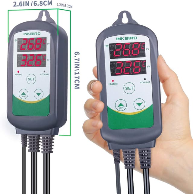 Thumbnail 6 de Inkbird ITC-308-WiFi digital wireless thermostat 0.1°C