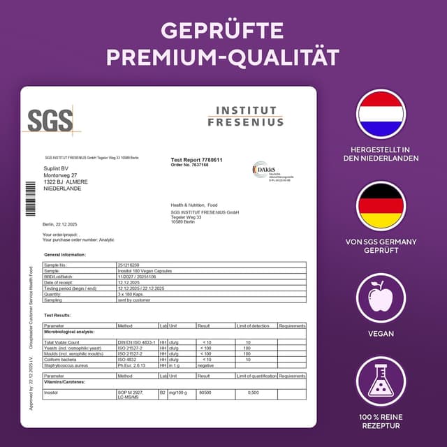 Detalle 2 de Inositol Komplex 2200 mg Kapseln