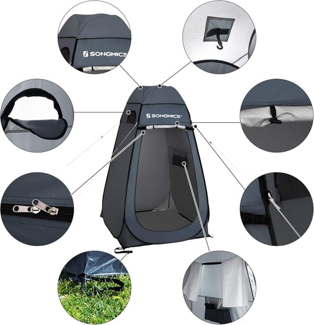 Detalle 2 de Portable pop up privacy tent 10s pop