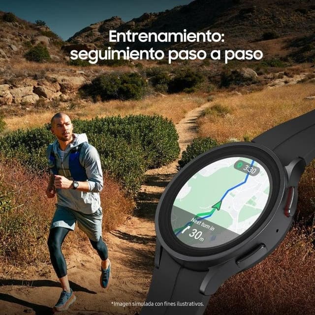 Detalle de Samsung Galaxy Watch5 Pro 45 mm smartwatch