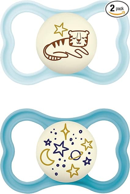 Imagen de MAM Supreme Chupete Ventilado Brilla en la Oscuridad, 6+ en OfertitasTOP