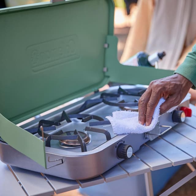 Thumbnail 6 de Coleman Cascade 3-in-1 Outdoor Camp Stove with Cast-Iron Grill & Griddle Accessories (24,000 BTUs)