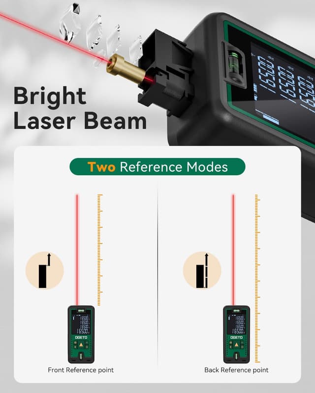Thumbnail 4 de OGETO Laser Entfernungsmesser 50 m LCD