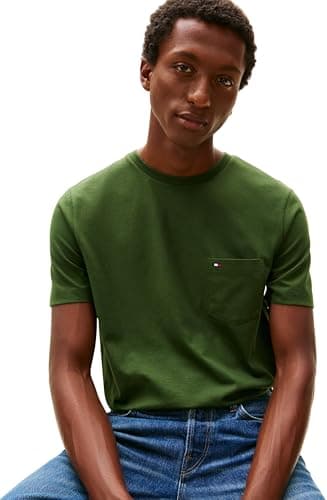 Thumbnail 2 de Tommy Hilfiger Mw0Mw37283 Camiseta bolsillo XS verde 📦