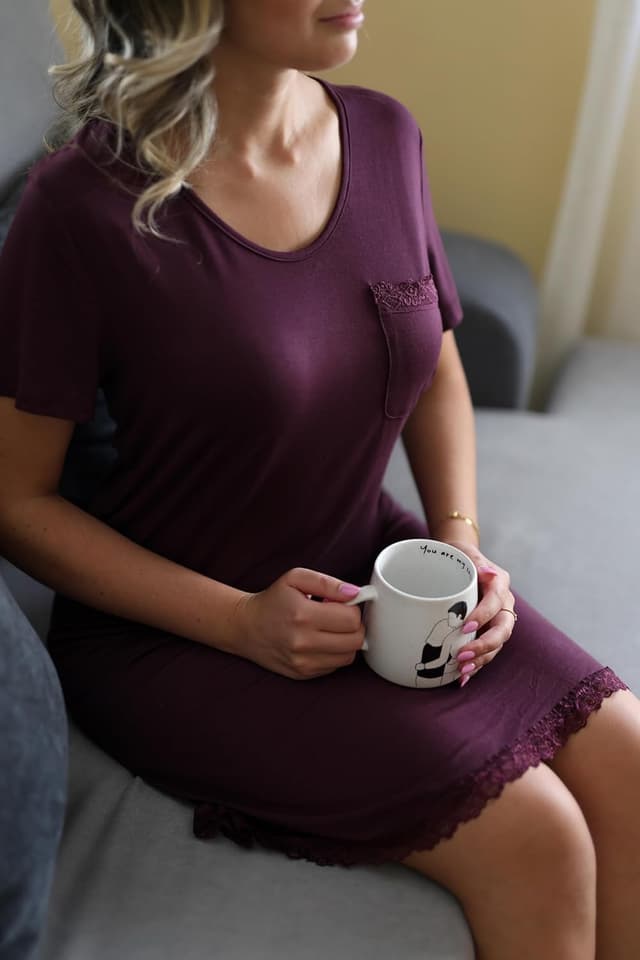 Detalle 2 de Demegimi Nachthemd Baumwolle 40°C