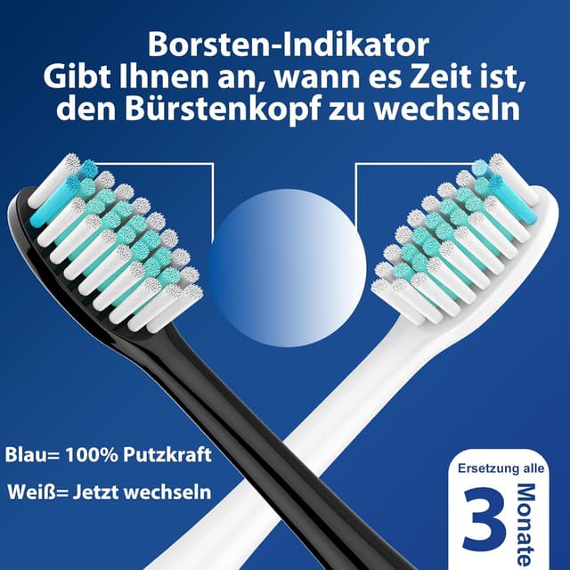 Detalle 1 de Rebeool 16 Ersatzbürsten für Sonicare