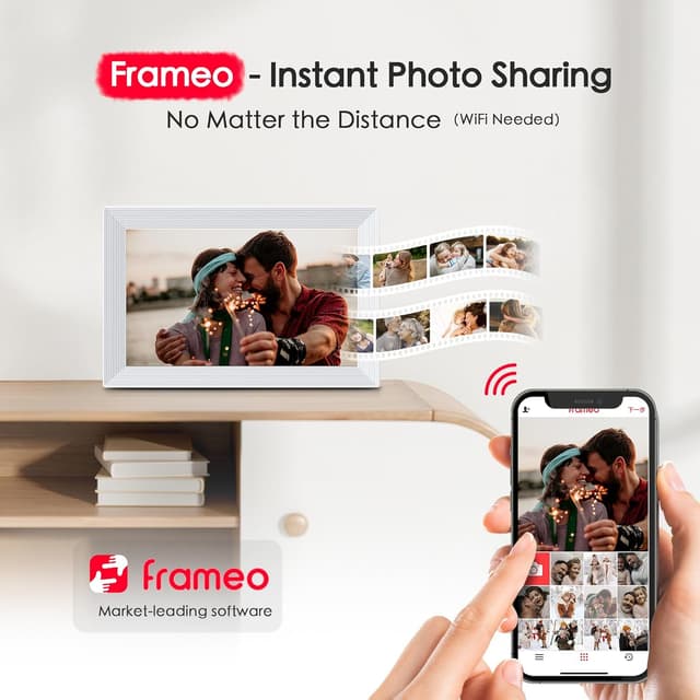 Thumbnail 3 de Frameo 10.1 inch Digital Picture Frame