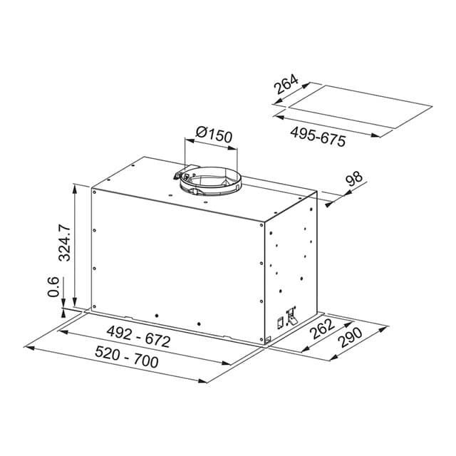 Thumbnail 1 de Franke Grupo filtrante 3 velocidades Intensiva 3050665364