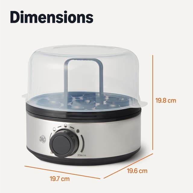 Thumbnail 4 de Amazon Basics Eierkocher und Pochierer 7 Eier