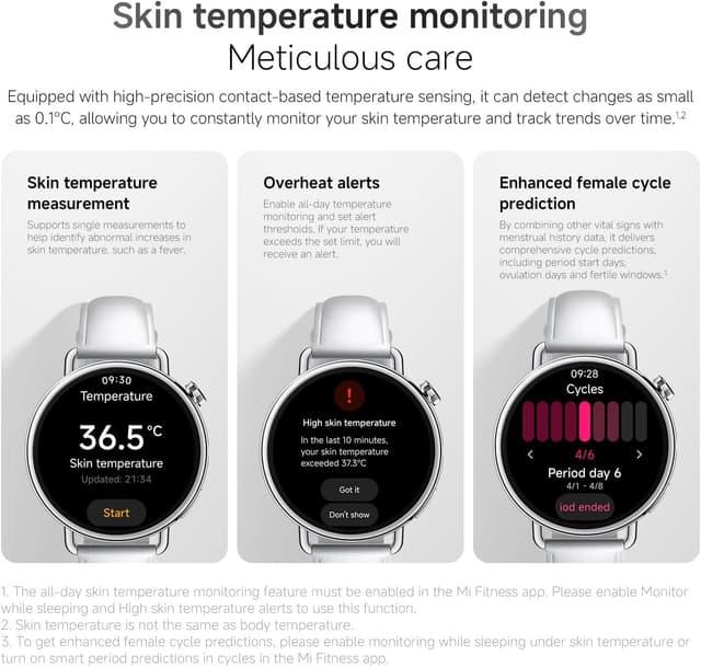 Thumbnail 6 de Xiaomi Watch S4 41mm smart health watch