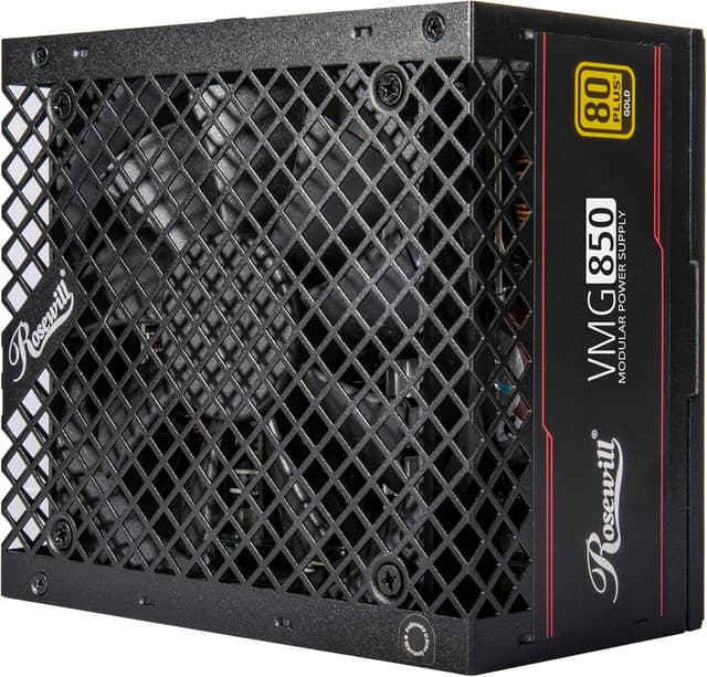Detalle de Rosewill VMG 850W 80+ Gold Full Modular ATX 3.0/3.1 PSU with PCIe 5.1 12V-2x6