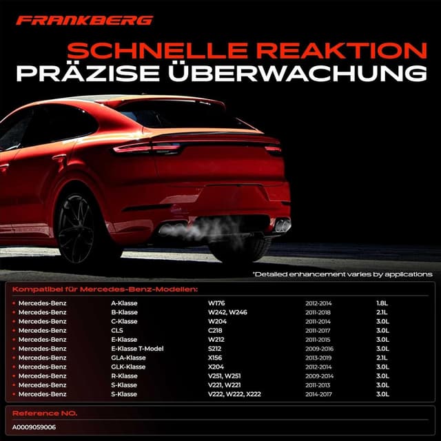 Detalle de Abgastemperatur Sensor vor Turbolader 2-polig für Mercedes 1.8/2.1/3.0 Diesel (2011–2018) – 0081533728