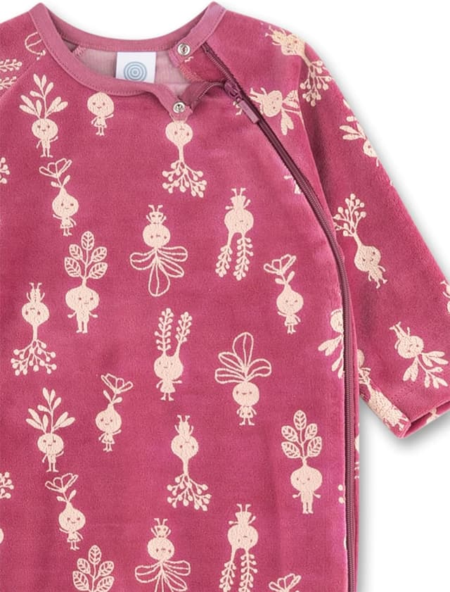Detalle 1 de Sanetta Baby Mädchen Schlafanzug Strampler rosa