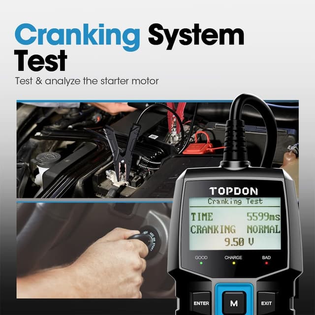 Thumbnail 1 de TOPDON BT100-A 12V Batterietester