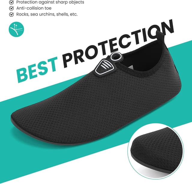 Thumbnail 6 de sportvibe Water Shoes Lightweight barefoot aqua 42