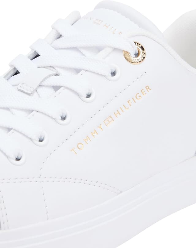 Detalle de Tommy Hilfiger TH Feminine Cupsole Leather (FW0FW09105) scarpa bassa da donna