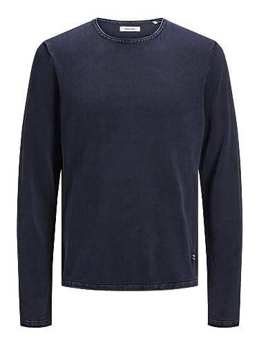 Imagen de Jack & Jones Jjeleo Knit Crew Neck L azul marino en OfertitasTOP