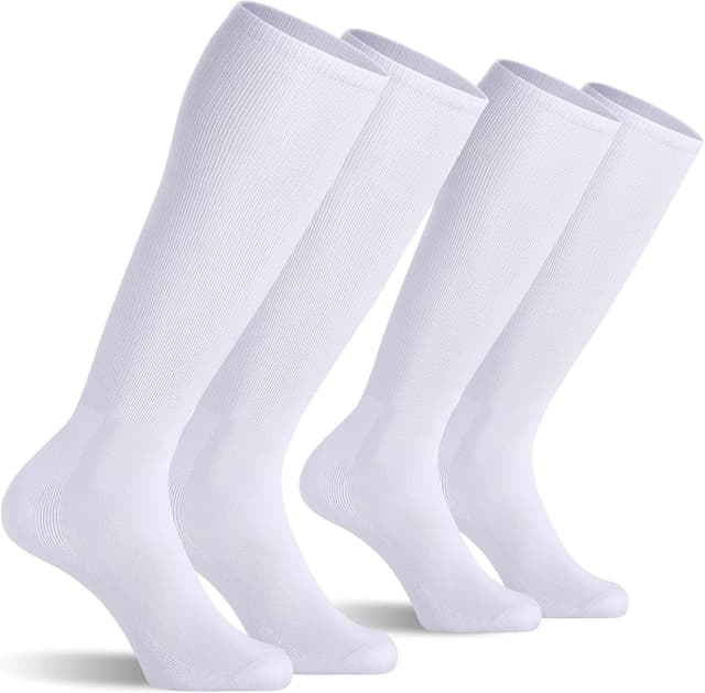 Detalle de CS CELERSPORT 2/3 Pack Over-the-Calf Multi-Sport Socks for Youth & Adults