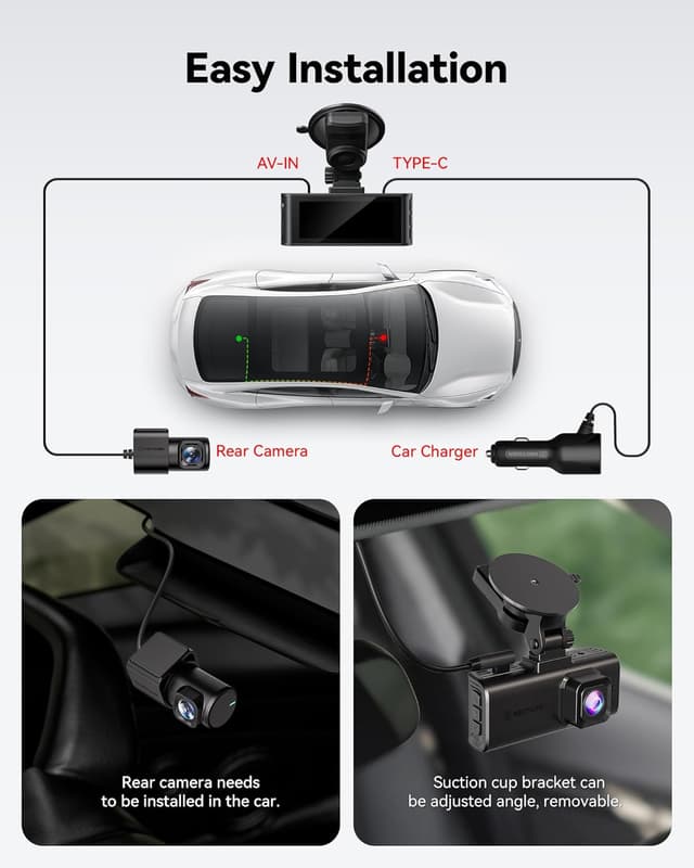 Thumbnail 4 de REDTIGER F7N Touch 4K Dash Cam