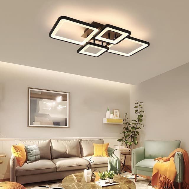 Detalle 2 de Toolight Lámpara de Techo LED Regulable 54W 62 cm