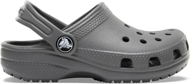 Detalle de Crocs Classic Clog T enfant unisexe en Slate Grey (27/28 EU) : sabots faciles à enfiler