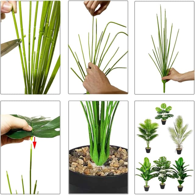 Thumbnail 6 de AIVORIUY 80cm Artificial Bird of Paradise