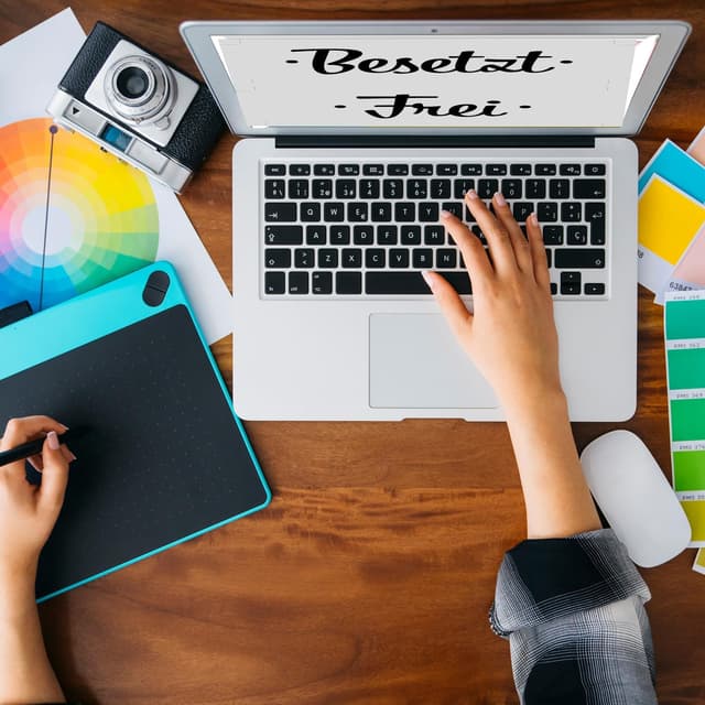 Thumbnail 5 de Wendeschild Toilette Besetzt/Frei 7,5 x 20 cm