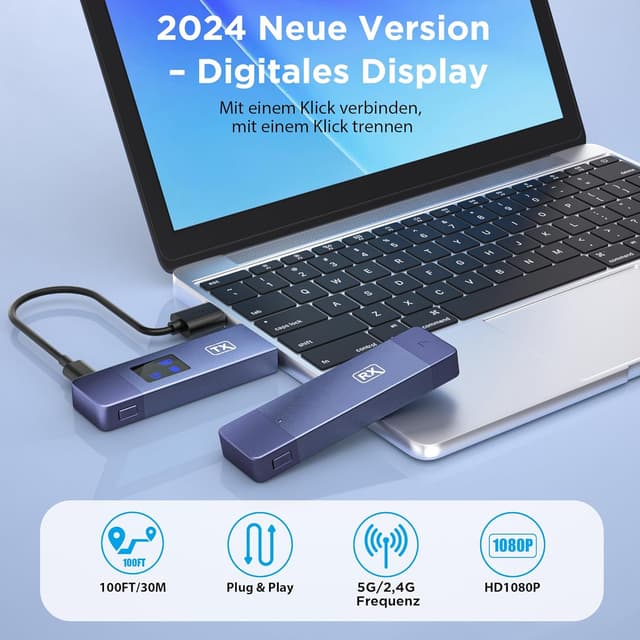 Detalle de HDMI Wireless Transmitter 30 m Reichweite