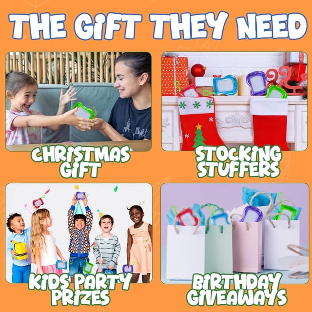 Thumbnail 2 de Mini Magnetic Drawing Board Pack of 12 ๐จ