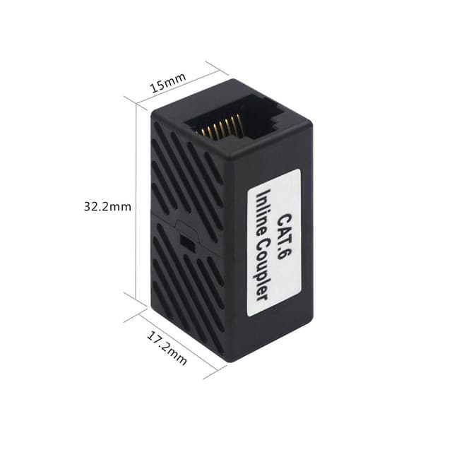 Thumbnail 6 de VCE RJ45 Cat6 coupler 5 pack