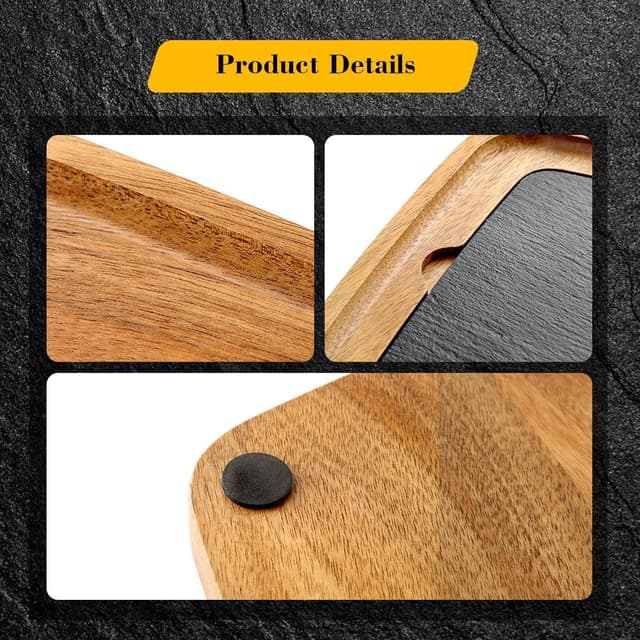 Thumbnail 6 de LiWiBet Servierbrett 33x28 cm aus Akazienholz