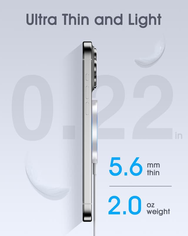 Detalle 2 de WRVVR Mag-Safe Charger 15W