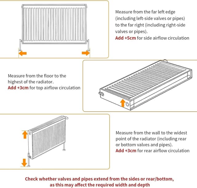 Detalle de FATIVO radiator cover cabinet 92.5cm
