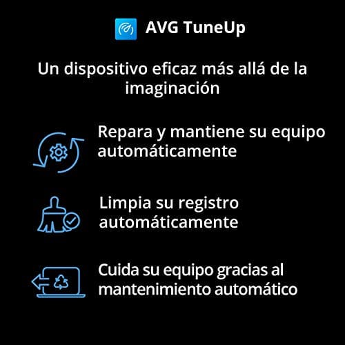 Detalle de AVG TuneUp 2026 para PC y Mac: limpieza y mantenimiento digital para 10 dispositivos (1 año)
