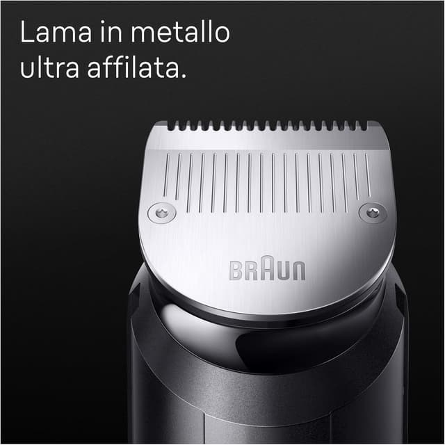 Detalle 2 de Braun MGK7410 Regolabarba 10‑in‑1, 100 minuti di autonomia ✂