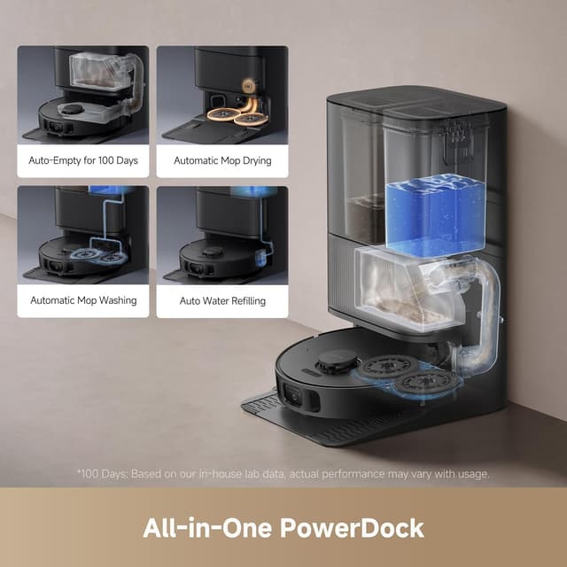 Detalle 2 de DREAME L40s Ultra Robot Vacuum and Mop