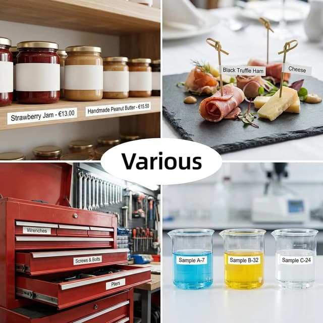 Thumbnail 6 de Carehabi 5 Rotoli Nastro etichettatrice 12mm