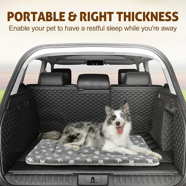 Thumbnail 6 de Mora Pets Dog Bed Mat Small (Washable Reversible Crate Mattress) for 24 inch cages, Grey, 60 x 46cm