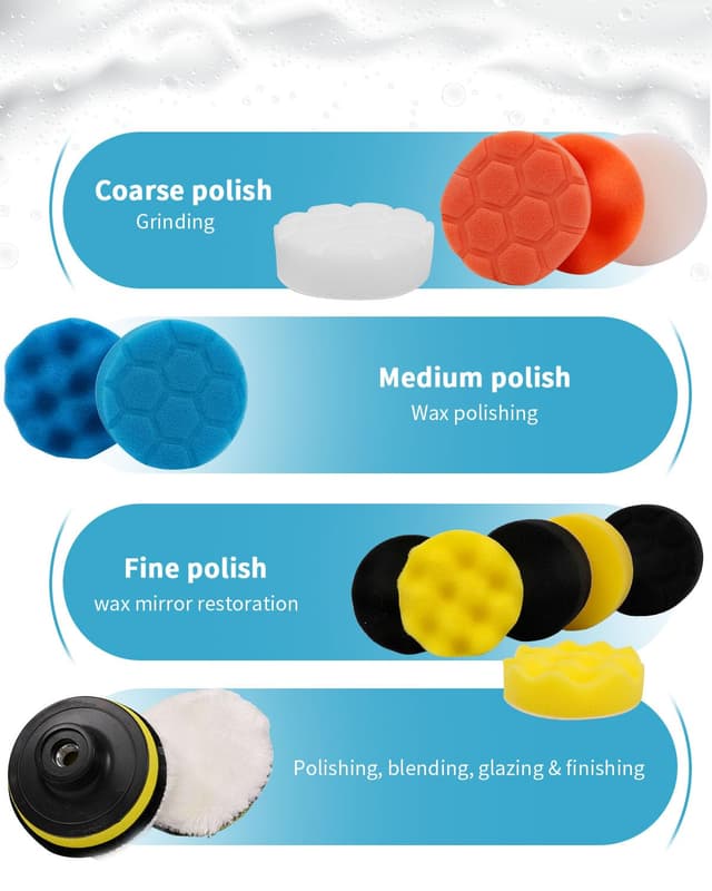 Thumbnail 3 de 80mm Polier Pads 32-tlg Set